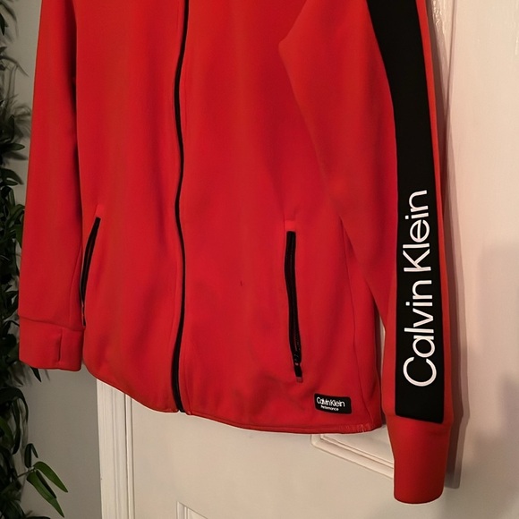 Calvin Klein fleece zip up L - Picture 2 of 11